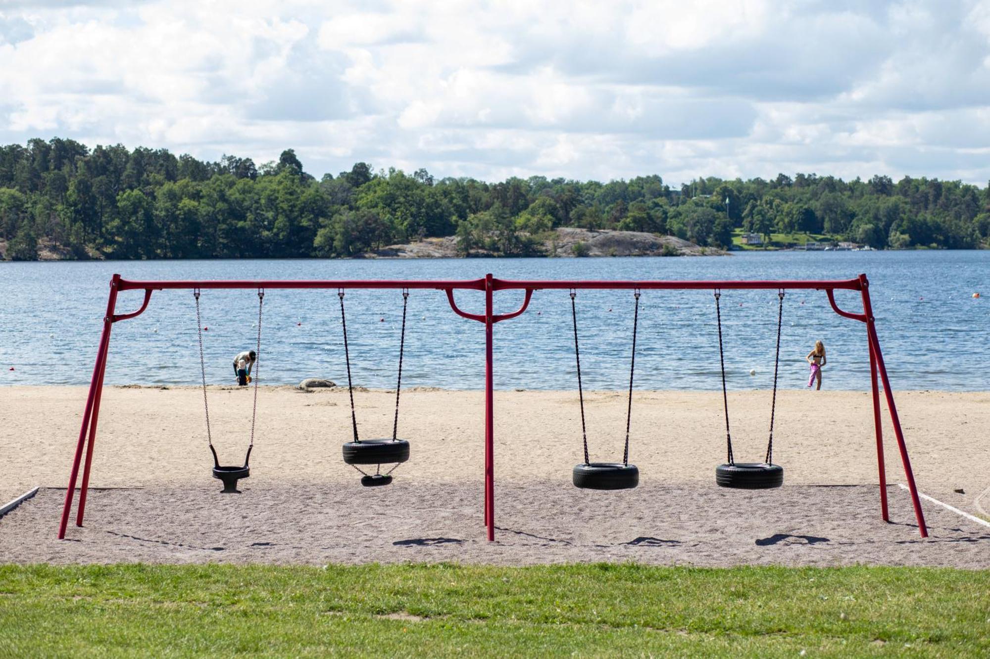 Stockholm Aengby Camping Exterior foto