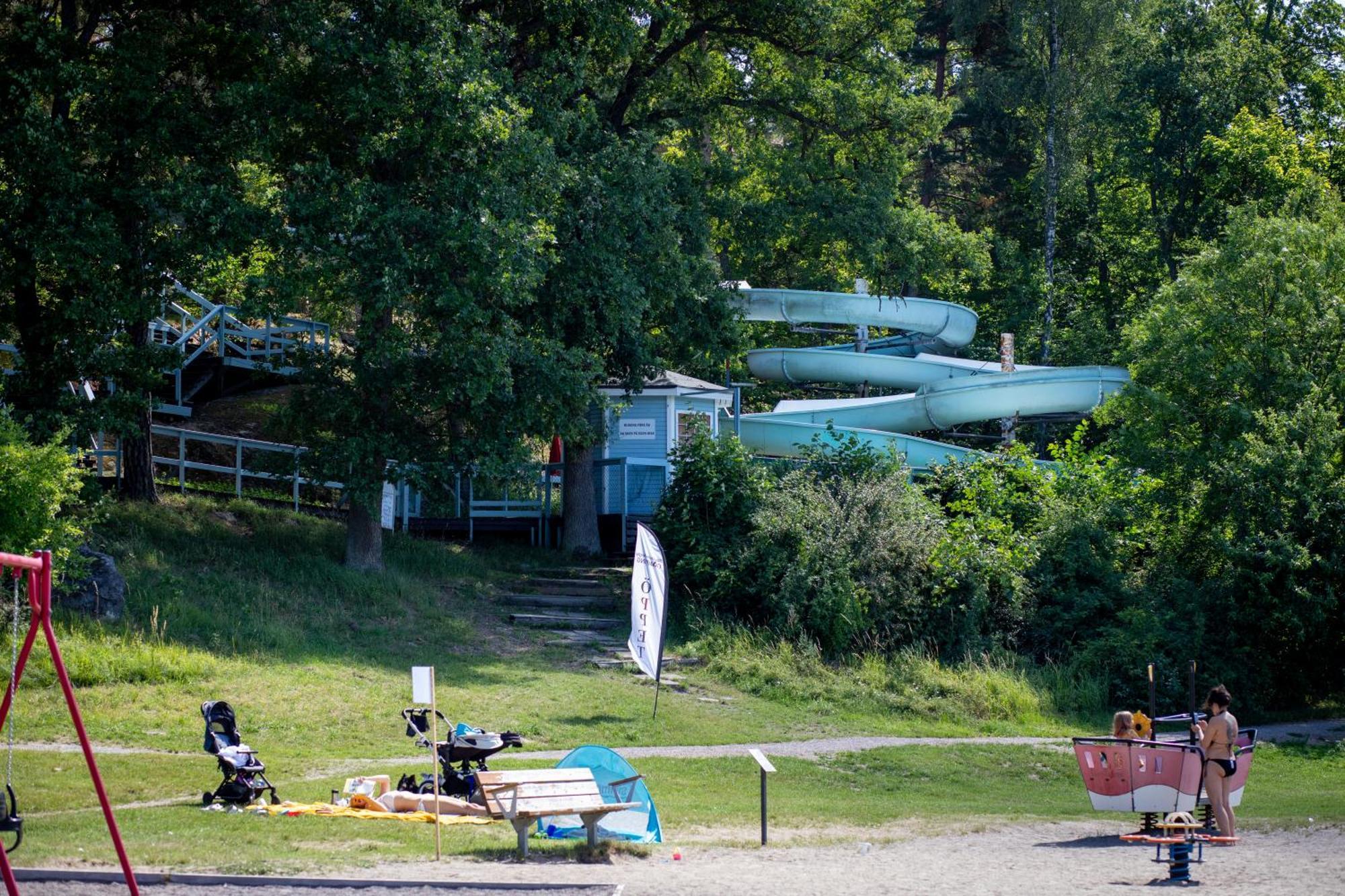 Stockholm Aengby Camping Exterior foto